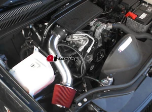 Black Red Air Intake kit For 2005-2009 Jeep Grand Cherokee Commander 4.7L V8 - Picture 1 of 1