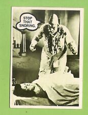 #D430.  1969  SCANLENS TERROR TALES  COMIC  CARD #8 STOP THAT SNORING