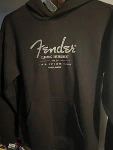 "Electric Instrument" Kapuzenpullover schwarz von Fender *Gr. XS* (Schneller Versand)  - Bild 1 von 4