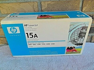 *NEW* HP 15A Black Original LaserJet Toner Cartridge C7115A *UNOPENED* 2004 - Picture 1 of 7