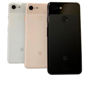 Google Pixel 3 64GB 128GB Unlocked Black White Pink Android Smartphone 4G | Good