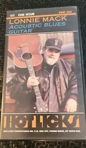 acoustic blues guitar, lonnie mack, With Booklet Super Rare vhs - Imagen 1 de 5