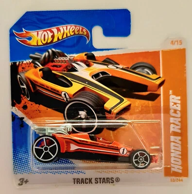Hot Wheels 1968 Honda Racer Track Stars 4/15 Orange S/C 69/244 - Image 1 of 4