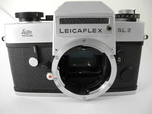 LEICA SL2 CHROM KAMERA FUNKTIONIERT GUT METER AUSLÖSER RECHTS AN TOLLER KAMERA - Bild 1 von 11