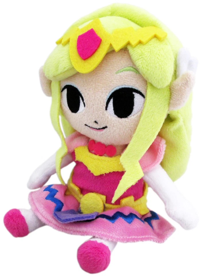 Little Buddy Legend of Zelda Wind Waker Princess Zelda 8 Inches Plush