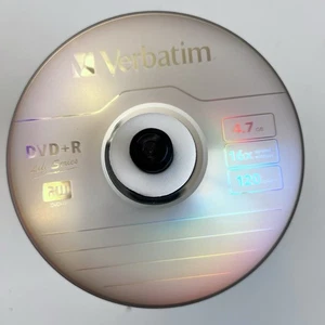 Verbatim DVD+R Life Series 95 Pack Blank Discs 4.7GB 16x 120min New Media Music - Picture 1 of 4