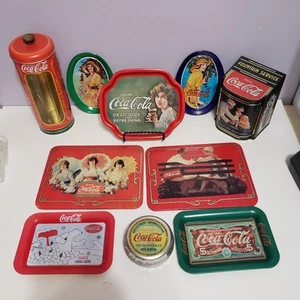 Coca Cola Lotto 10 Ricordi Vintage Assortiti Collezione - Foto 1 di 12