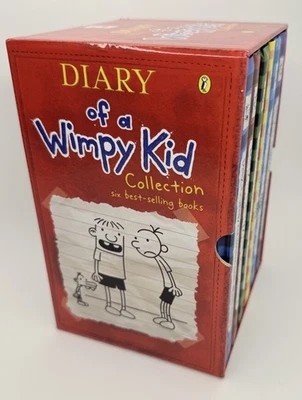 Hardcover Book Boxset - Diary Of A Wimpy Kid - Books 1-6 - Image 1 of 4