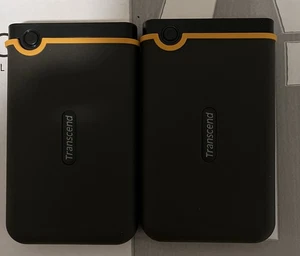 Transcend 500GB Portable Hard Drive - Picture 1 of 3