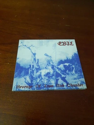 Evil Revenge Of Iron And Thunder CD Brazilian Black Metal Pagan Front Nsbm  - Image 1 of 3