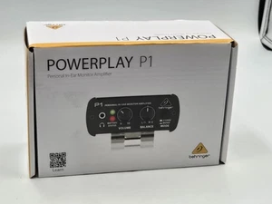Amplificador de monitor intrauditivo personal Behringer Powerplay P1 estéreo/mono negro - Imagen 1 de 3
