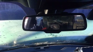 13 14 15 2016 Dodge Ram 1500 Rear View Mirror w/ Automatic Dimming - Picture 1 of 14