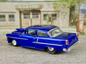 1955 Chevrolet Bel Air V-8 Pro-Street Drag Car 1/64 Scale Limited Edition V - Picture 1 of 5