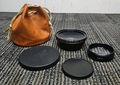 Lente gran angular Neewer HD DSLR MC AF 0,43X 58 mm + estuche y tapas Foto 1 de 4