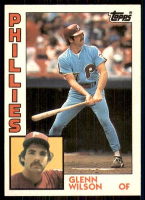 1984 Topps Traded #129T Glenn Wilson Philadelphia Phillies - Image 1 of 2