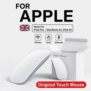 Wireless Magic Mouse for iPad Mac Silent Rechargeable Type-C Black Xiaomi - Picture 1 of 9