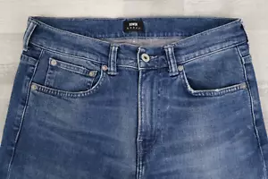 Jeans EDWIN ED 80 elásticos ajustados azules cónicos W30 L32 - Imagen 1 de 21