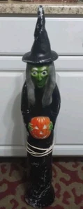 Vintage 1994 Don Featherstone Pencil Skinny Witch Blow Mold 36" Union Products - Picture 1 of 7