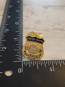 PIN FEDERAL AIR MARSHAL TSA TRANSPORTE SEGURIDAD ADMINISTRACIÓN 9-11-01 pt - Imagen 1 de 4