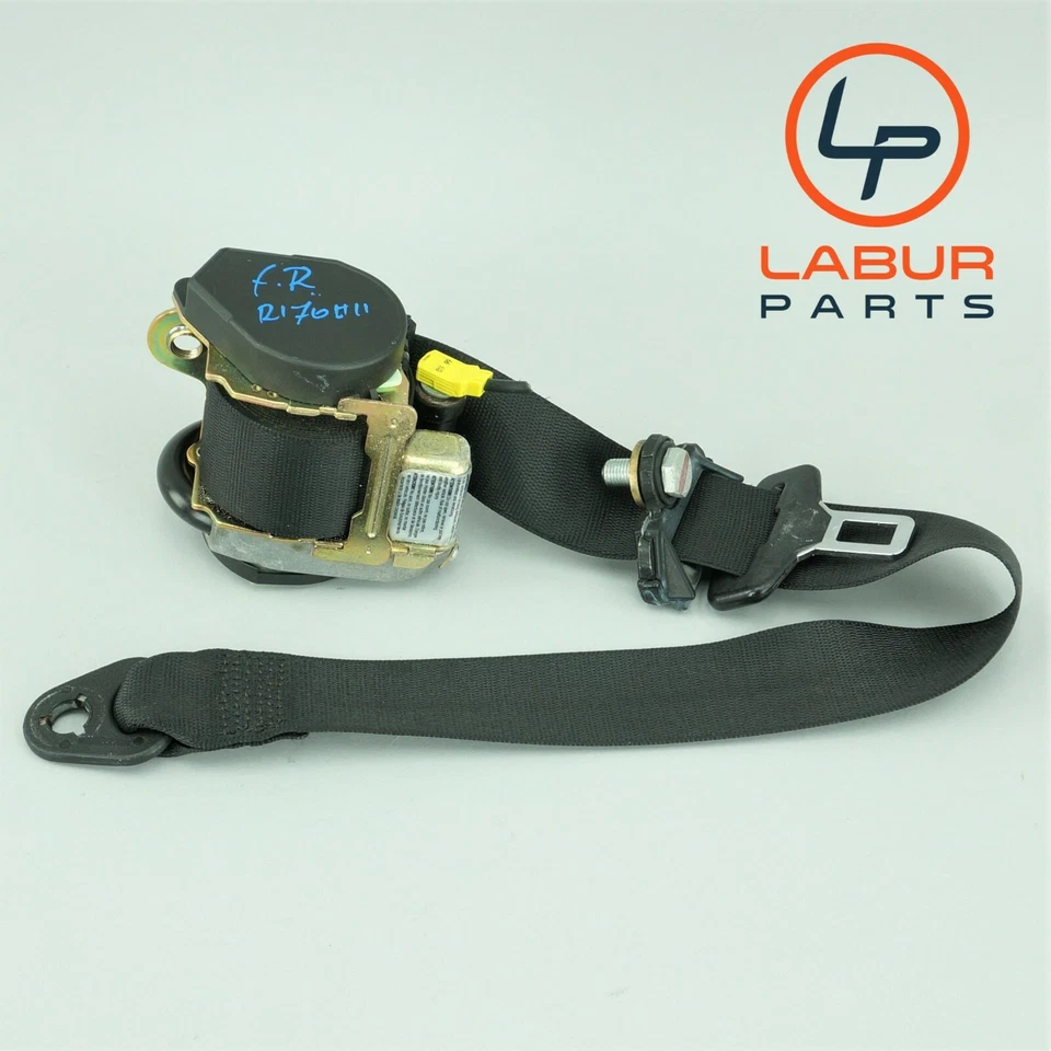 Cinturón de seguridad delantero derecho pasajero negro mercedes clase 99-04 slk r170 a281 Foto 1 de 4