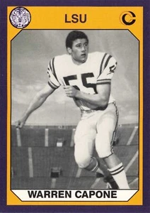 1990 Collegiate Collection LSU Tigers #195 Warren Capone - Picture 1 of 2