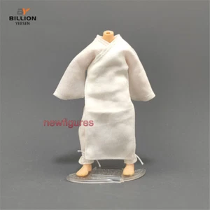 Traje de túnica de soldado antiguo blanco 1:18 ropa F 3,75" figura de acción masculina cuerpo - Imagen 1 de 6