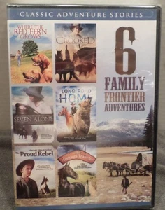 Family Frontier Adventures: 6 Movies (DVD, 2012, 2-Disc Set) BRAND NEW SEALED - Picture 1 of 4