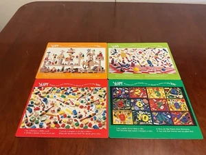 I Spy Eagle Eye 4 Double-sided Cardboard Game Boards Replacement Parts 2010 - Picture 1 of 10