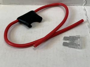 12 AWG ATC FUSE HOLDER IN-LINE + 25 AMP FUSE MADE IN USA - Picture 1 of 11