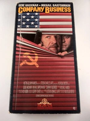 Company Business (VHS) 1991 Gene Hackman, Mikhail Baryshnikov TESTED Foto 1 de 3