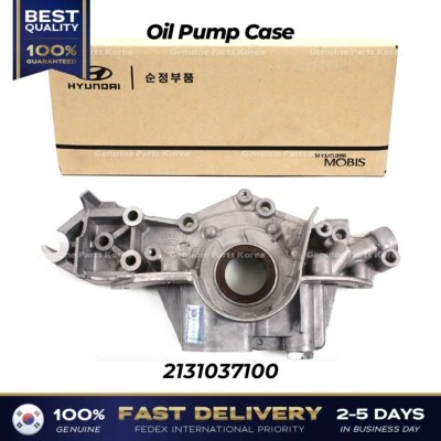 ⭐Genuine⭐ Oil Pump Case 2131037100 for Hyundai Santa Fe Kia Optima - Изображение 1 из 4