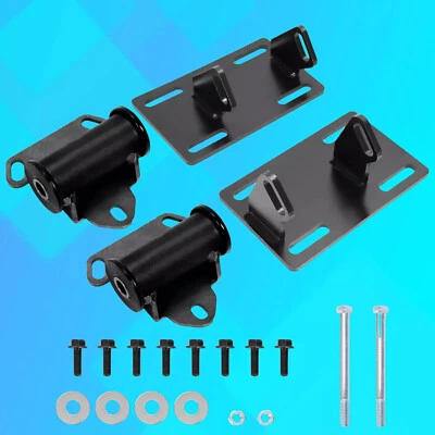 Fit LS S10 S15 Blazer V8 Swap Motor Engine Mounts Kit Work with 2WD Motor Mount - Image 1 of 4
