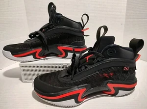 Nike Boys Air Jordan 36 DA9054-001 Black Basketball Shoes Sneakers Size 6Y - Picture 1 of 6