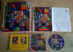 DISNEY'S : TOY STORY - 1996 VIDEO GAME ACTION PC GAME - RARE BIG BOX EDITION VGC - Picture 1 of 12