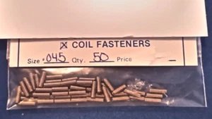 .045 Spiralfederverschlüsse 50 Stück Packung - Bild 1 von 1