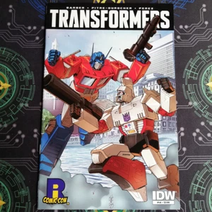 The Transformers #46 Comic Con RICC 2015 IDW Comic ENG casi nuevo ✅ - Imagen 1 de 3