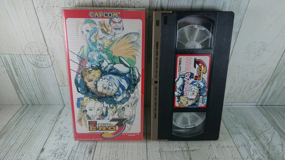Street Fighter ZERO3 Promotion Videogram Special Edition Japan Version USED VHS - Image 1 of 4