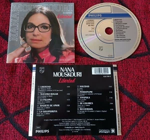 NANA MOUSKOURI ** En Español - Libertad ** ORIGINAL 1986 GERMANY CD - Picture 1 of 1