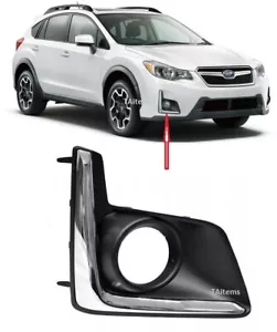 RECHTER UNTERER NEBELLICHTGRILL + CHROMVERKLEIDUNG FÜR SUBARU XV CROSSTREK 2016-2017 - Bild 1 von 4