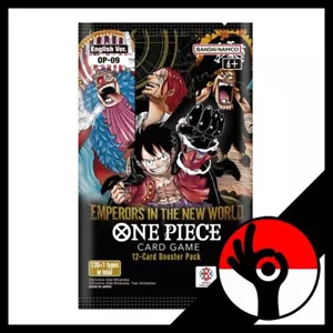 One Piece OP09 Emperors in the New World Booster Pack English Trading Card Game - Picture 1 of 1