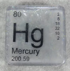 Elemento tavola periodica ""Hg"" MERCURY NOVITÀ SAPONE DA BAGNO A MANO-4 oz APPENA BOLLITORE NUOVO! - Foto 1 di 5