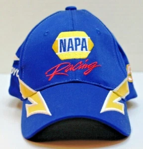 Gorra de béisbol Michael Waltrip Racing NAPA #55 talla única para la mayoría de los ganchos y bucles usada en excelente estado - Imagen 1 de 12