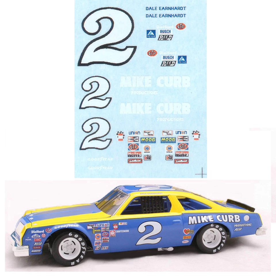 #2 Dale Earnhardt 1980 年 Oldsmobile 1/64 比例贴花 AFX Lifelike Autoworld Tyco — 第 1/1 张图片