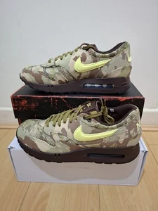 New Nike Air Max 1 86 OG Camo Light Lemon Twist Men's UK SIZE 13 EU 48.5 - Picture 1 of 9