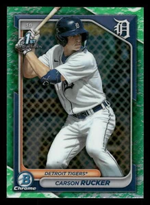 2024 Bowman CARSON RUCKER Lunar Glow Refractor #BCP-65 - Picture 1 of 2