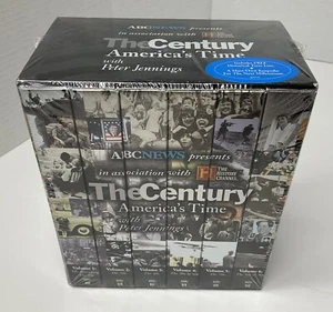 NEW ABC News The Century America's Time w Peter Jennings 6 VHS Set NIB Sealed - Picture 1 of 3