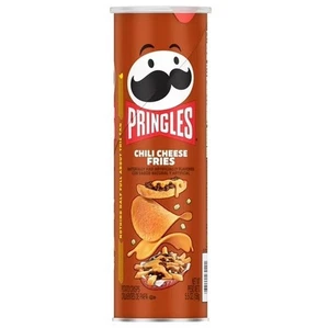 936768 1x 158g TIN PRINGLES CHILI CHEESE FRIES FLAVOUR POTATO CHIPS CRISPS SNACK - Picture 1 of 1