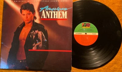 "American Anthem" Movie Soundtrack LP Atlantic # 88661-1-E Vinyl 1986 - Image 1 of 4