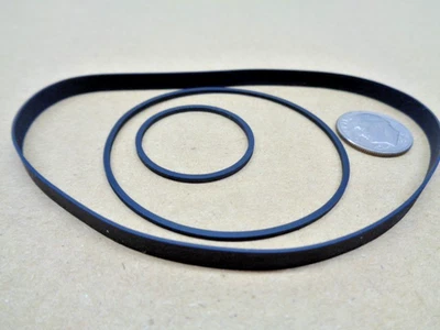 LOT OF THREE BELTS FITS PIONEER CT-330 CT330 tape deck NEW! - Image 1 of 2