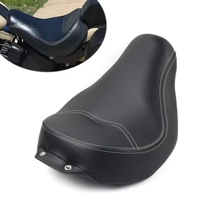 Motorrad Vorne Fahrer Solo Sitz Sattel Für Harley Fat Boy FLSTF 2007-2017 GZ - Bild 1 von 12